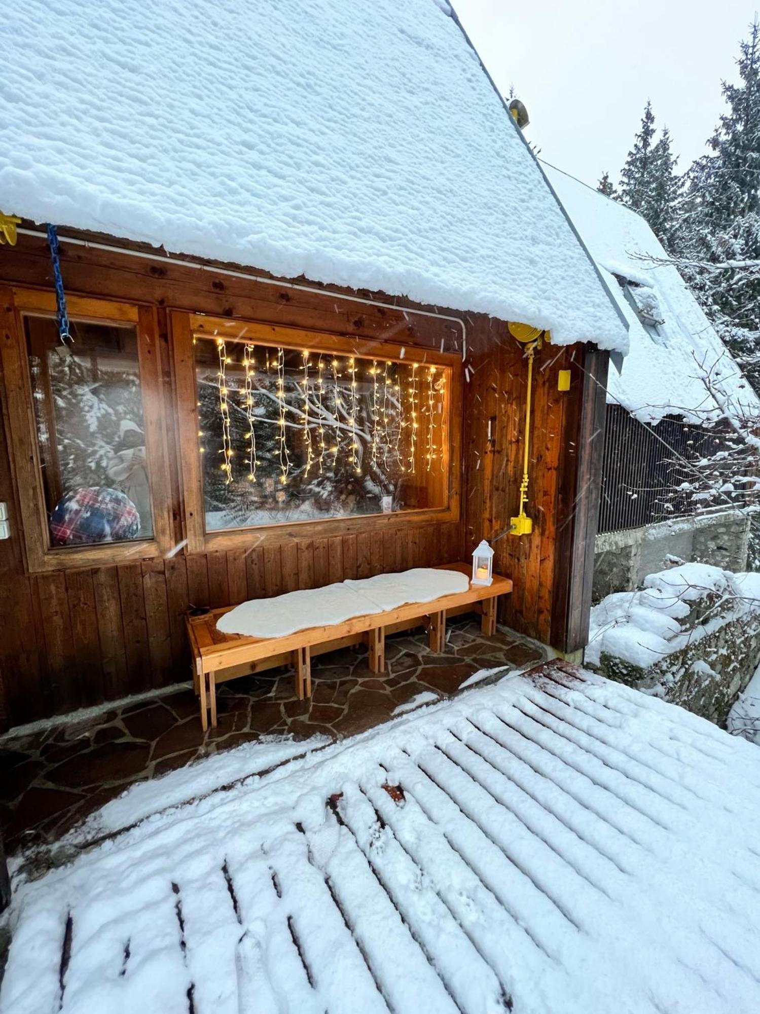 ~Chalet_Rifugio Tra I Boschi~ Sella Nevea Exterior photo